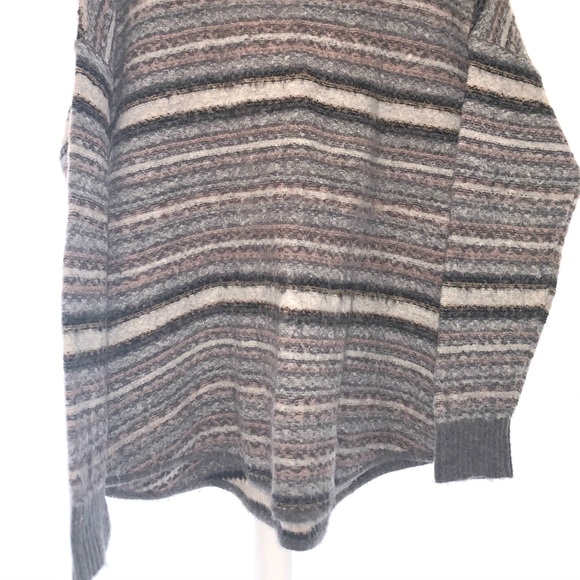 Wool Knit Cowl Neck Sweater - Picture 2 of 4